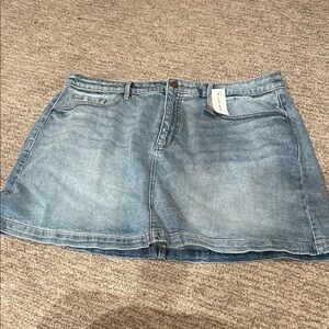 Size 18 Lane Bryant Denim Blue Women's Skirt